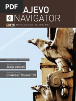 Sarajevo Navigator City Guide  / March 2013 - No. 72
