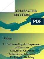 Why Character Matters