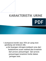 Karakteristik Urine