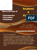 Anatomi Dan Fisiologi N III, IV, VI