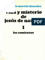 Jose Luis Martin Descalzo Vida y Misterio de Jesus de Nazaret I