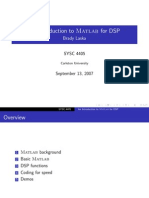 Matlab DSP