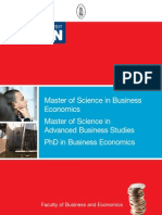 Leuven Business Master