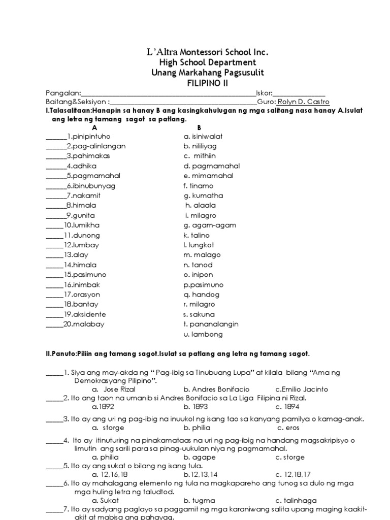60 [pdf] WORKSHEET FOR GRADE 1 ESP PRINTABLE HD DOCX DOWNLOAD ZIP