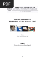 Download Penuntun Praktikum Bentuk Sediaan Obat by Monda Darma SN141165587 doc pdf