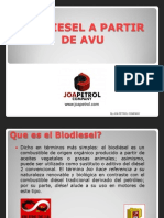 Biodiesel A Partir de Avu