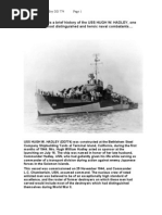 USS Hadley History