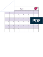 Calendar I o