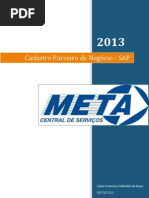 Cadastro Parceiro de Negocio