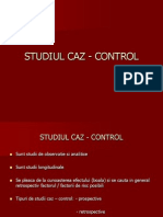 Studiul Caz - Control