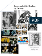 ENG 3C Romeo and Juliet Reading and Activity Package
