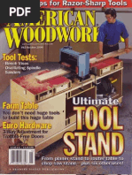 ShopNotes #102 - Cabinetmaker's Workbench | PDF | Blade | Sheet Metal