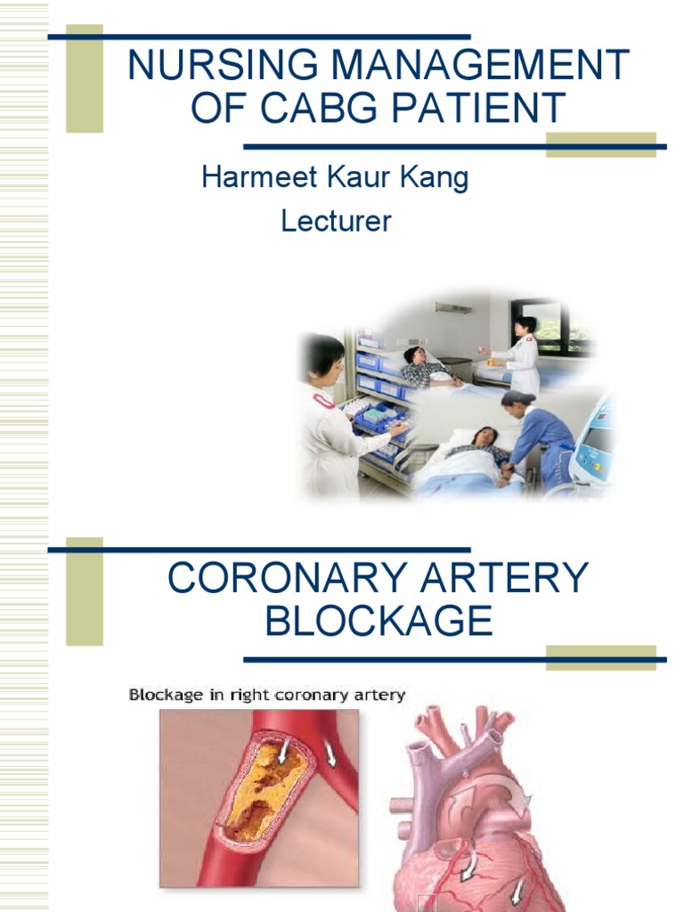 Cabg Teaching Coronary Artery Bypass Surgery Surgery