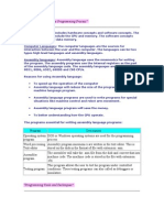 The Assembly Language Programming Process 2