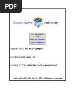 Download BBM 122 - PPM Principles of management by  joelro10 SN141207353 doc pdf