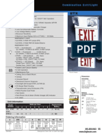 Combinationexit/Light: Series Features