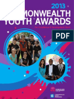 Commonwealth Youth Awards 2013 Brochure V 2