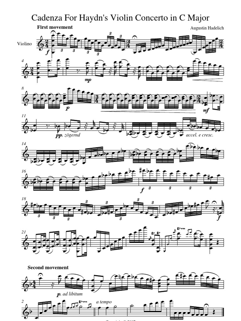 HaydnViolin Concerto C maj. CadenzaViolinSheets.pdf