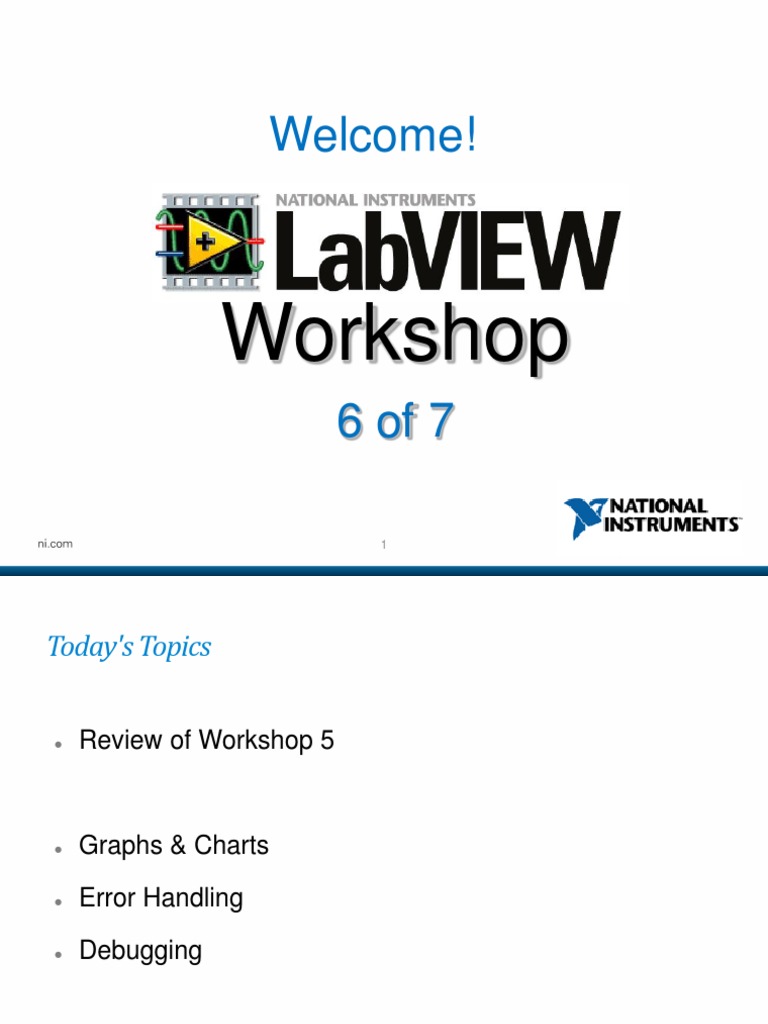 Workshop 6 | PDF | Variable (Computer Science) | Control Flow