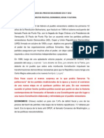 Logros Del Proceso Bolivariano 2011 y 2012