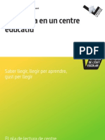 La Lectura en Un Centre Educatiu PDF