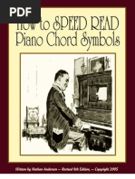 How to Speed Read Piano Chord Symbols