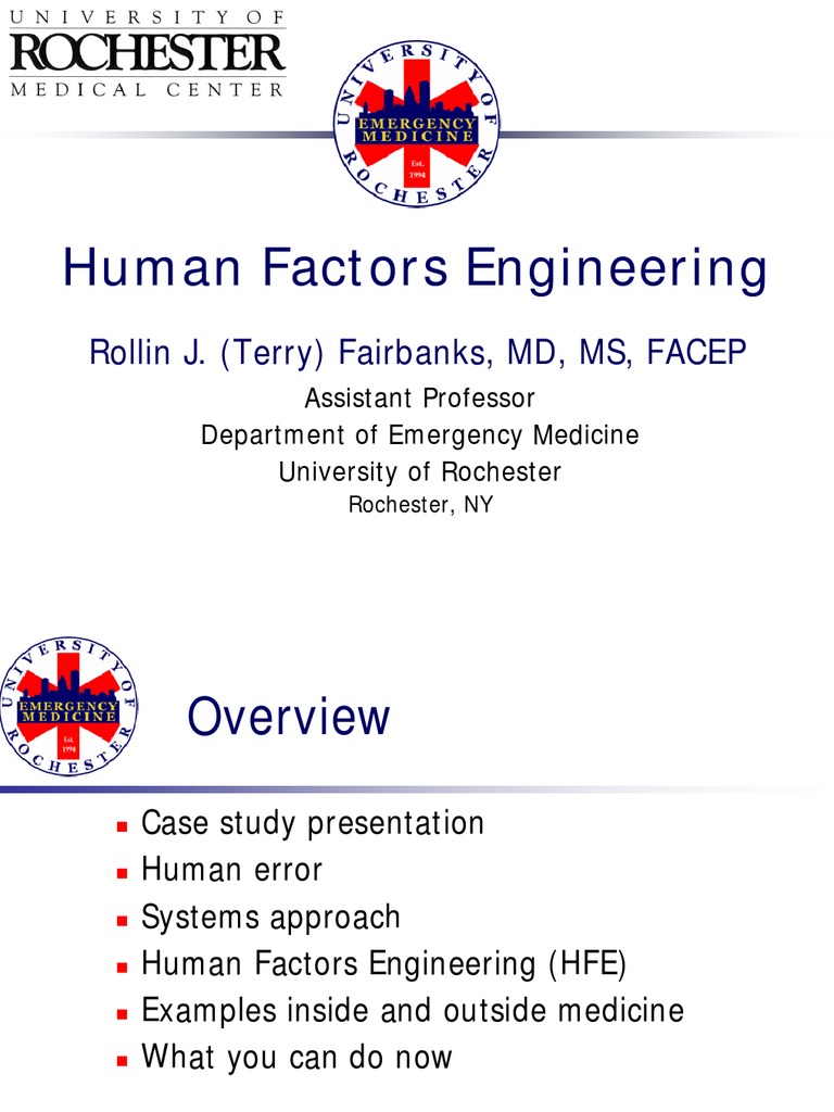Human Factors Engineering | PDF | Human Factors And Ergonomics ...