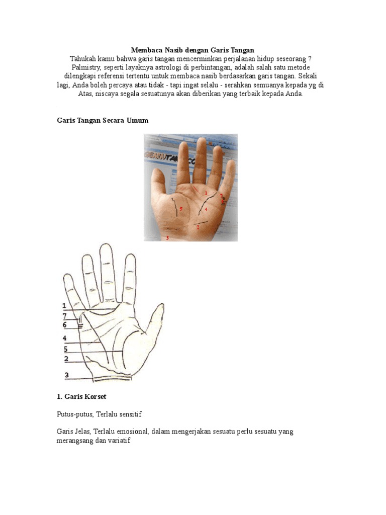 Arti Garis Tangan Manusia Psikolog Arti Garis Tangan Manusia Psikolog