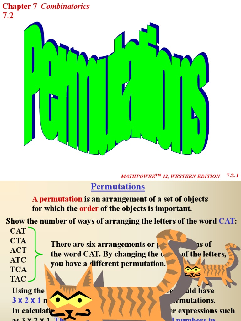 Understanding Permutations and Factorials | PDF | Science & Mathematics