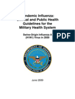 PI Clinical and Public Health Guidelines For The MHS 2 JUNE 2009