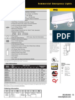 Commercialemergencylights: Series Features