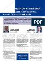 Terminologia Flashover Backdraft PDF