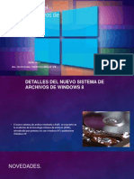 Características Del Sistema de Archivos de Windows 8