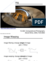 Image Warping Techniques for Digital Photos
