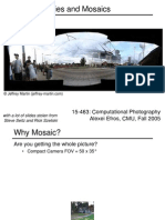 Homographies and Mosaics: 15-463: Computational Photography Alexei Efros, CMU, Fall 2005