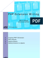 Writing PHP Extensions - PHP Quebec 2009