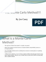 97484317 the Monte Carlo Method