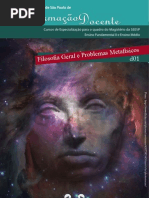 1. Filosofia geral e problemas metafísicos
