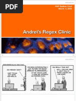 Download Andreis Regex Clinic - PHP Quebec 2009 by kaplumb_aga SN14125688 doc pdf