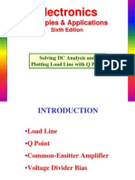 Solving DC Analysis and Plotting Load Line With Q Point