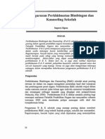 Pengurusan Perkhidmatan Bimbingan Dan Kaunseling Sekolah