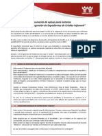 Manual Integracion Expedientes Credito Infonavit