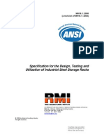 ANSI SteelStorageRack Standards