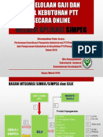 Pengelolaan Gaji Dan Usul Kebutuhan PTT Dan Tugsus Online