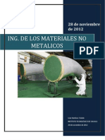 Ing de Los Materiales No Metalicos Trabajo Terminado