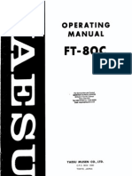 Yaesu FT 80C Operating Manual