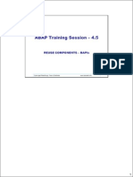 ABAP Session - 5 - 3-REUSE Components-BAPIs