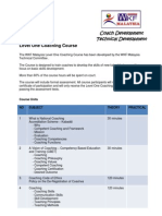 Level One Coaching Course