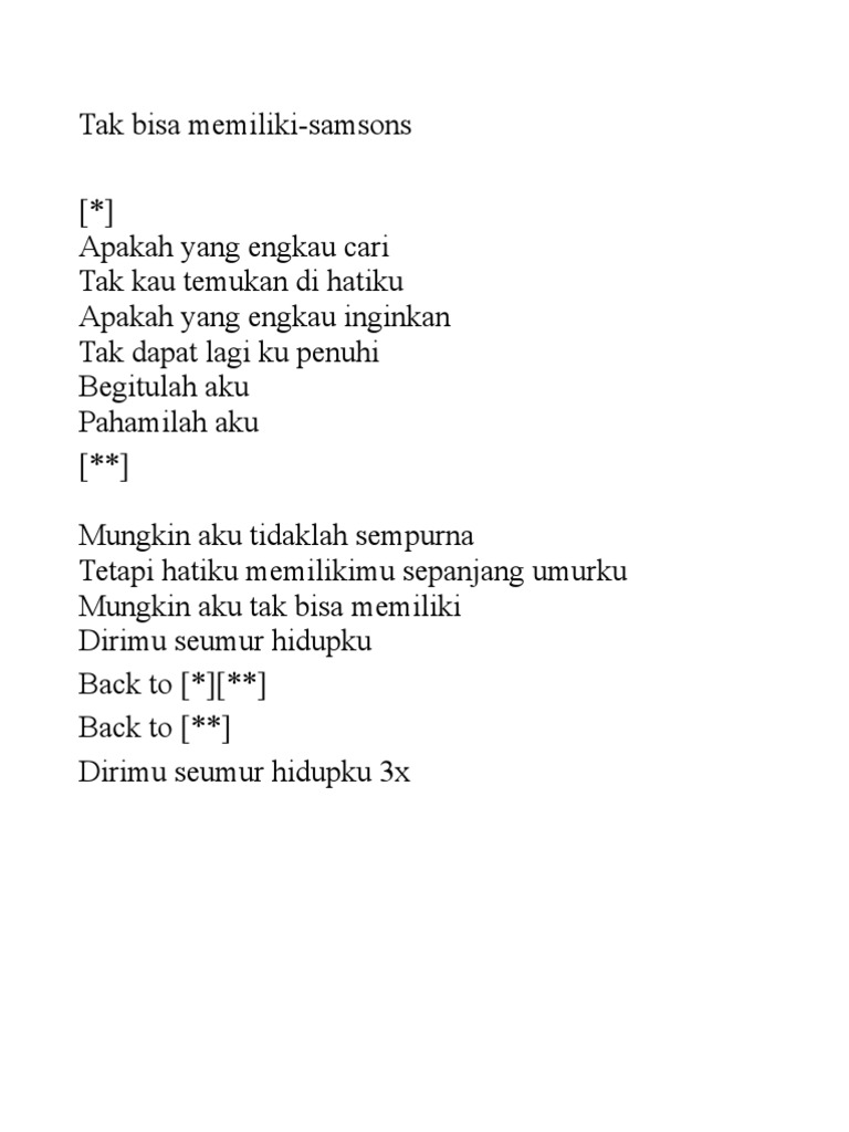 Sam Sons Pdf