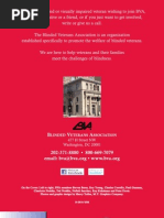  Blinded Veterans
Association [0124]